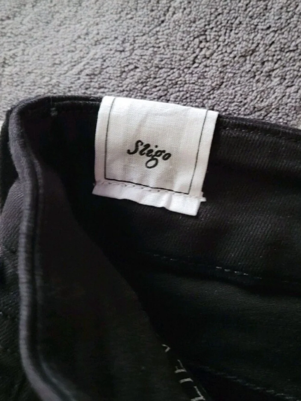 Frank & Eileen Sligo Jeans - Black Ankle Slim Cropped Jeans - Size 31 - Picture 11 of 13
